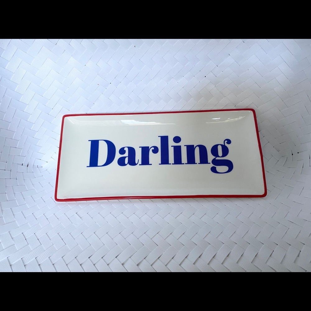 Stoneware Jewelry Plate
